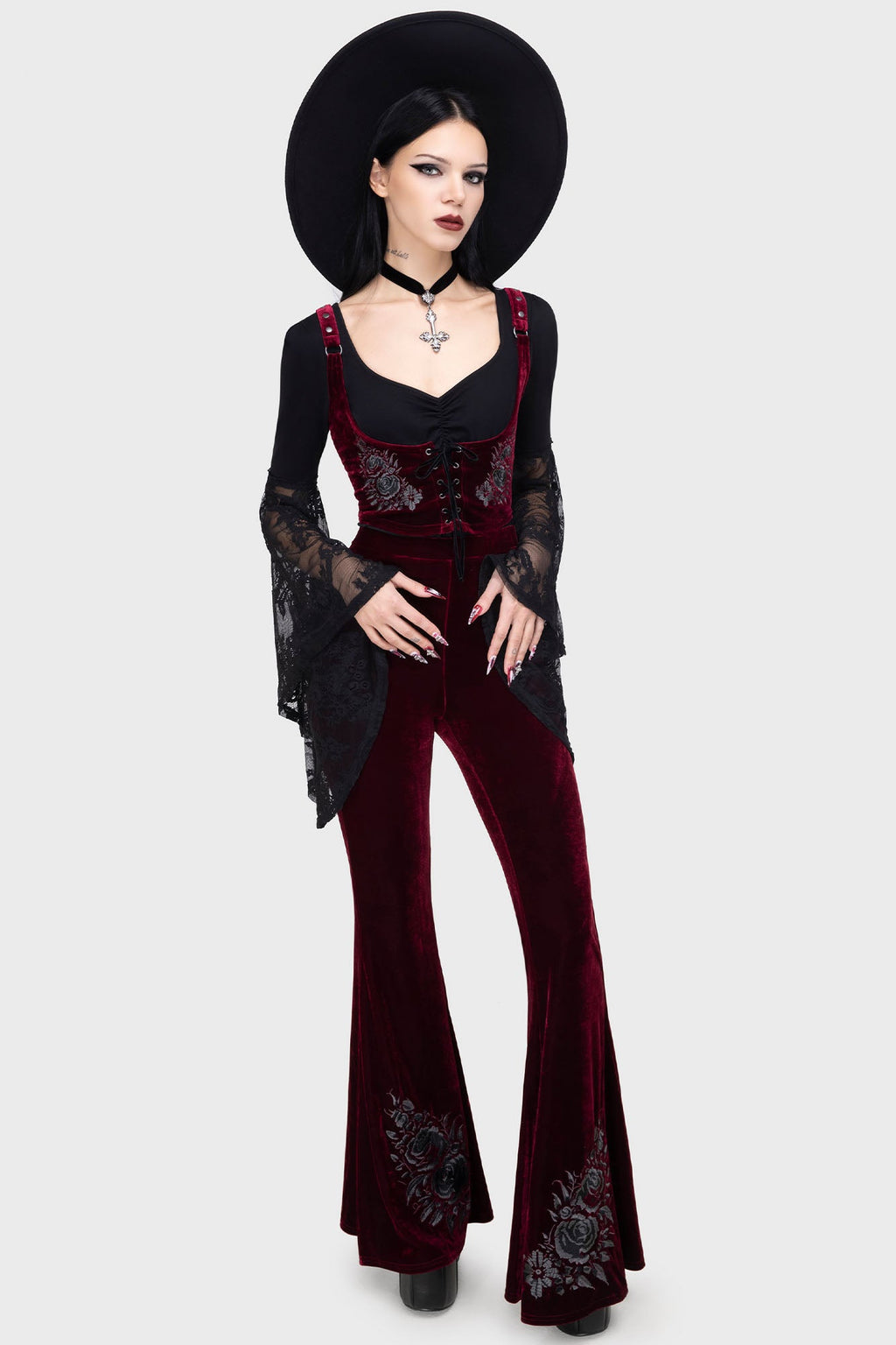 A Devil's Rose Flares