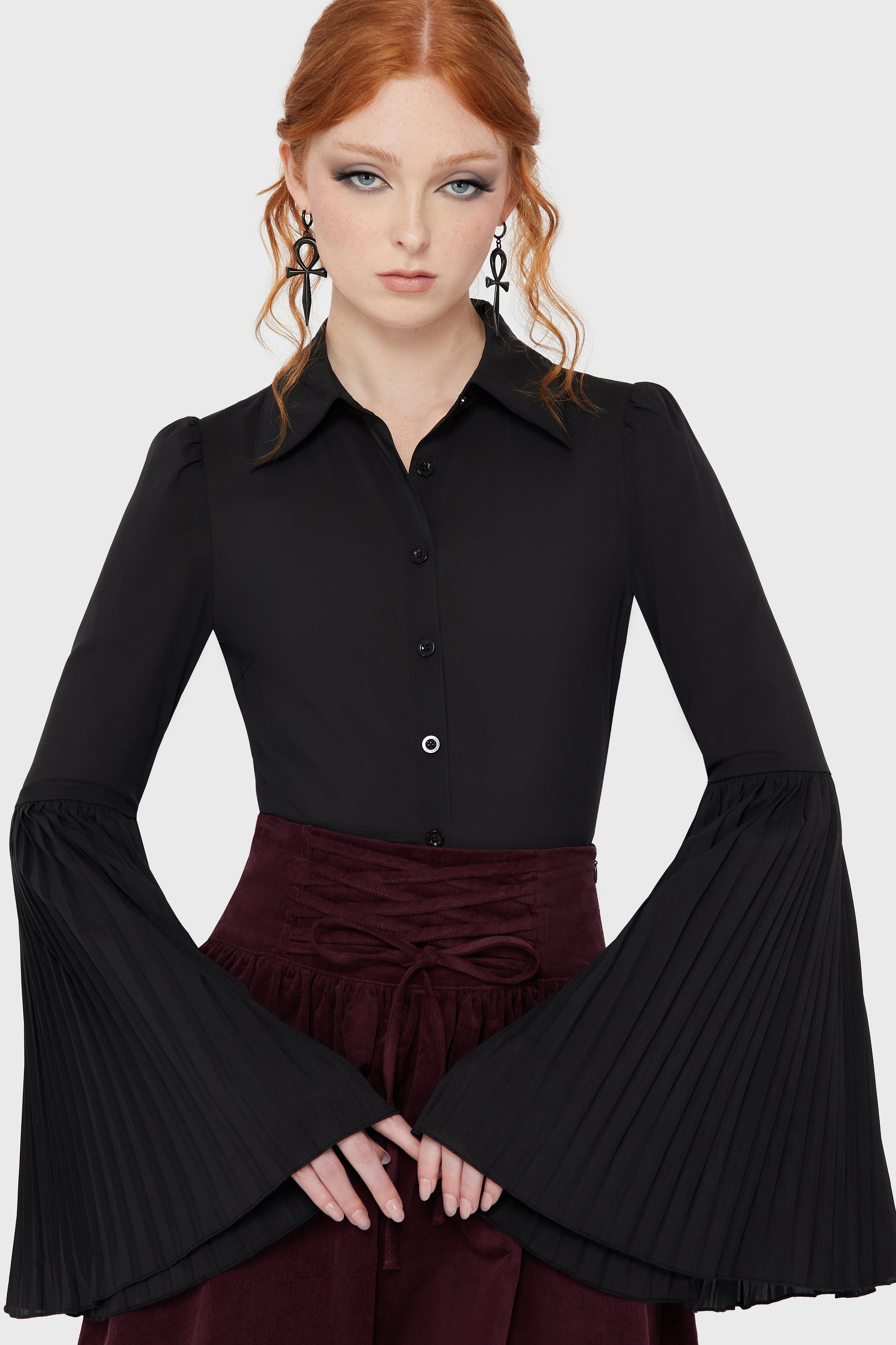 Alexandra's Mournng Shirt [Black]