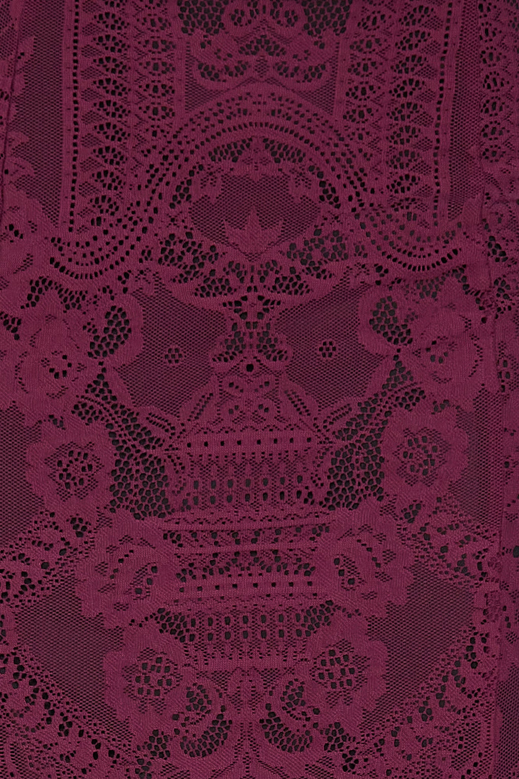 Belladonna Lace Maxi Skirt [Plum]