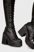 Bloodletting Knee-High Boots