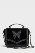 Chapel Blessing Velvet Shoulder Bag