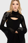 Gaia Adorned Knit Bolero
