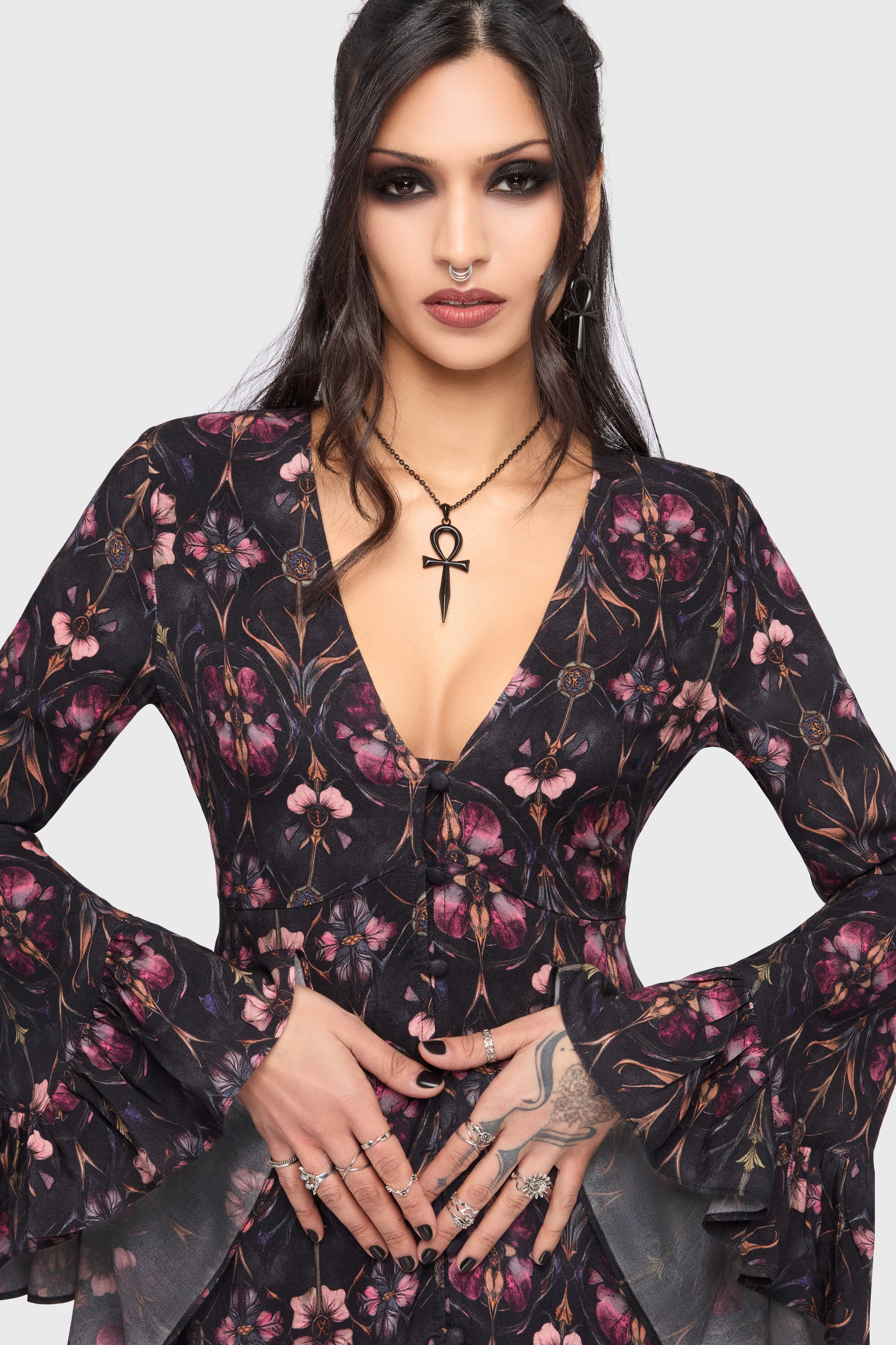 Garden Altar Midi Dress