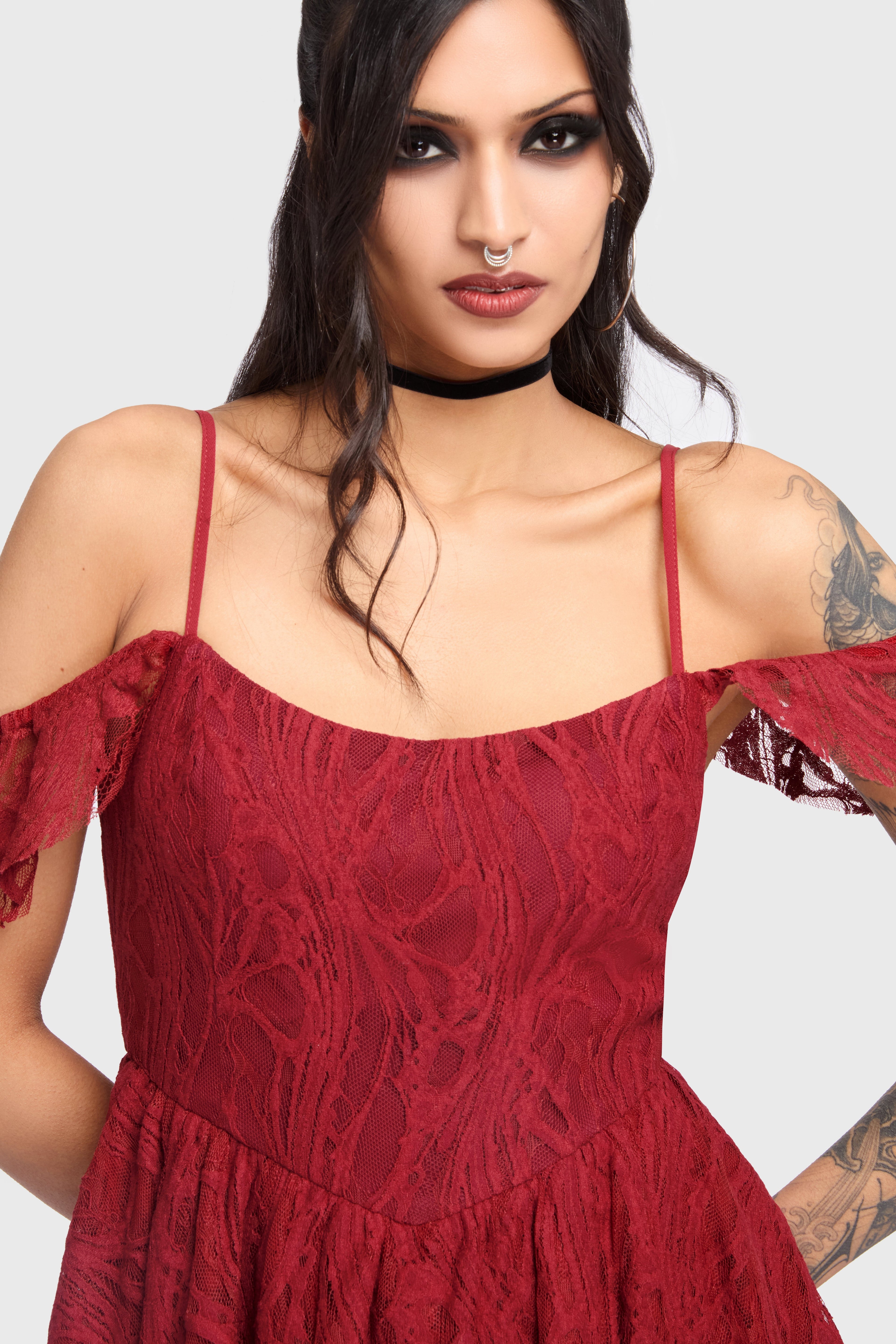 Haunted Union Dress [RED]