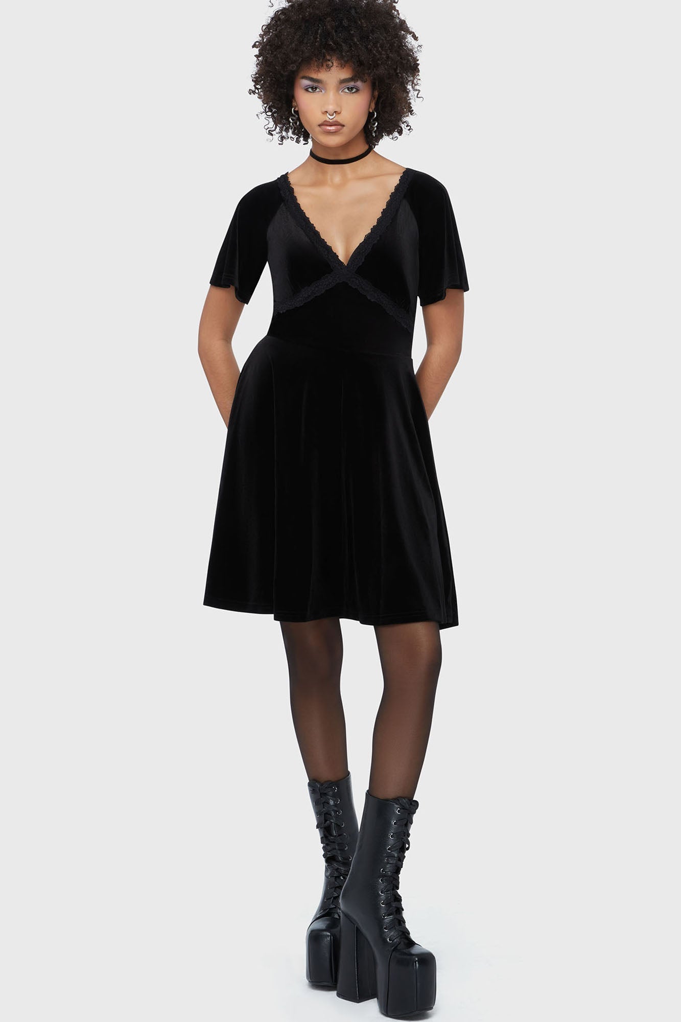 Hour Of Echelia Mini Dress