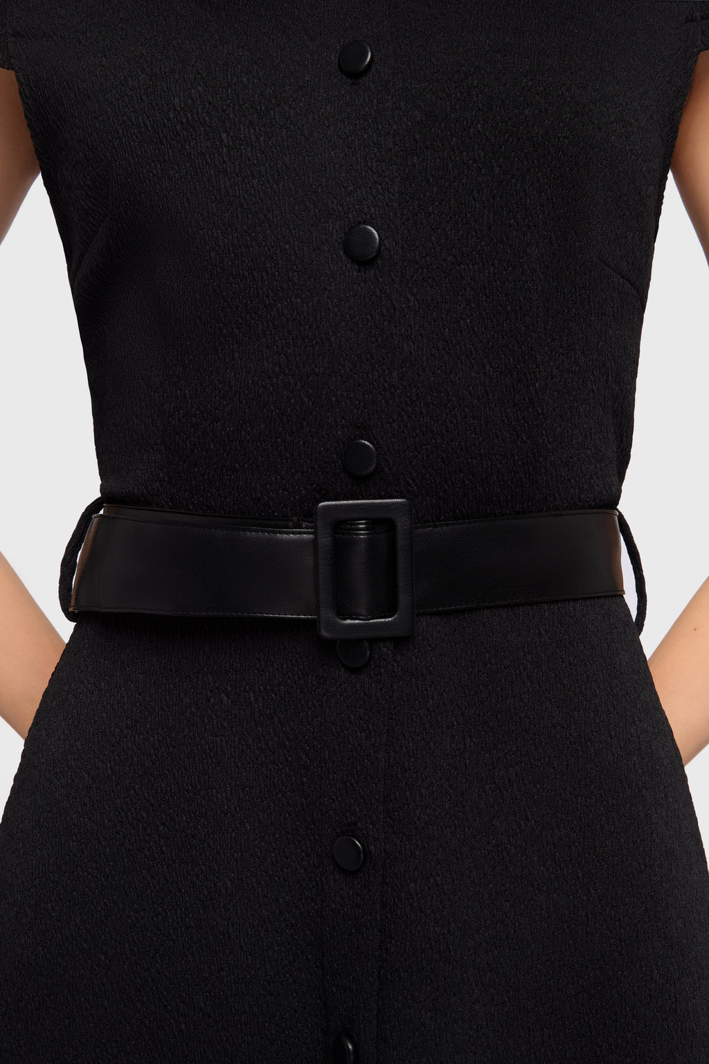 Kihilist Obsidienne Collar Dress