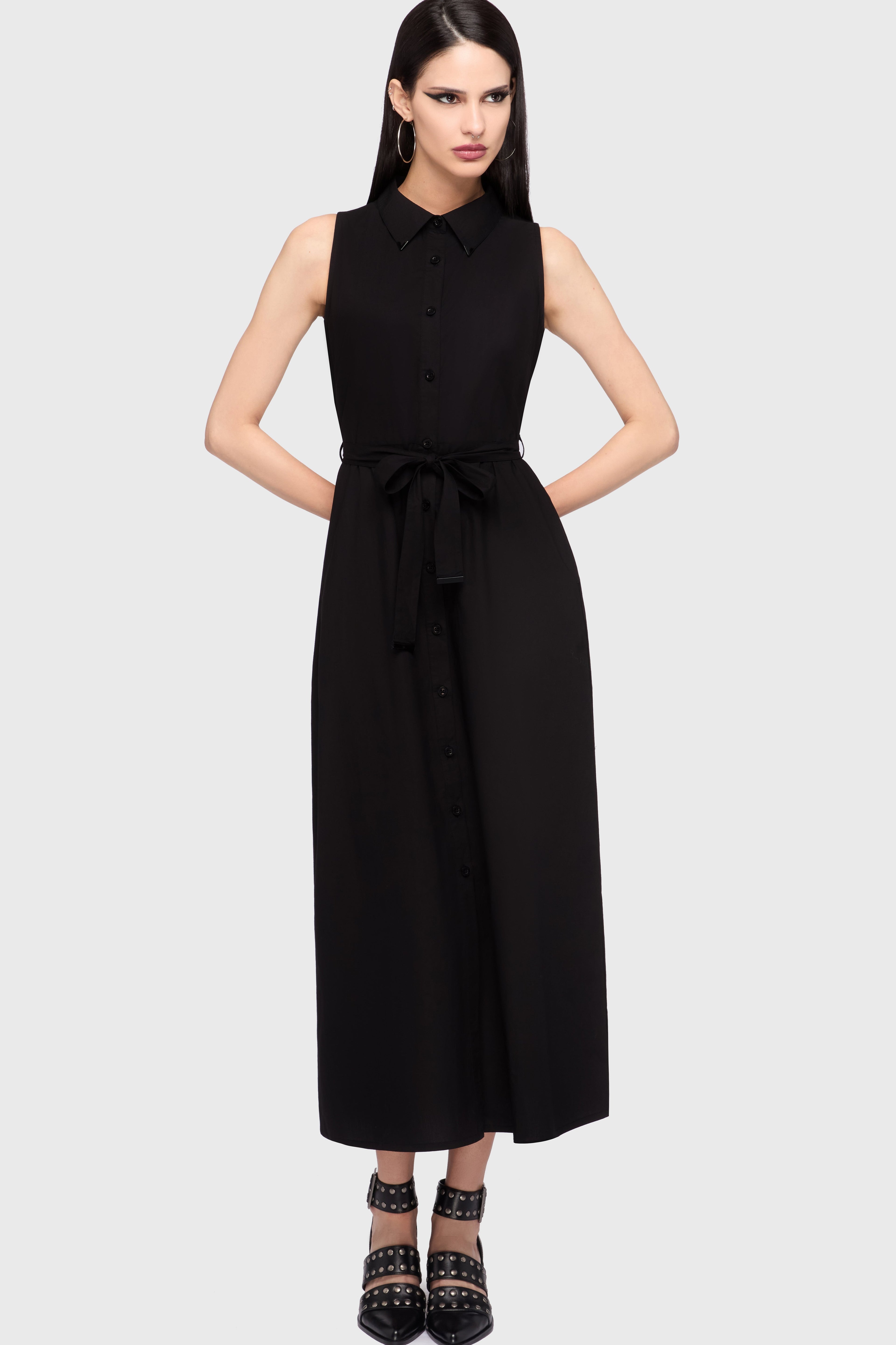 Kihilist Obsidienne Shirt Dress