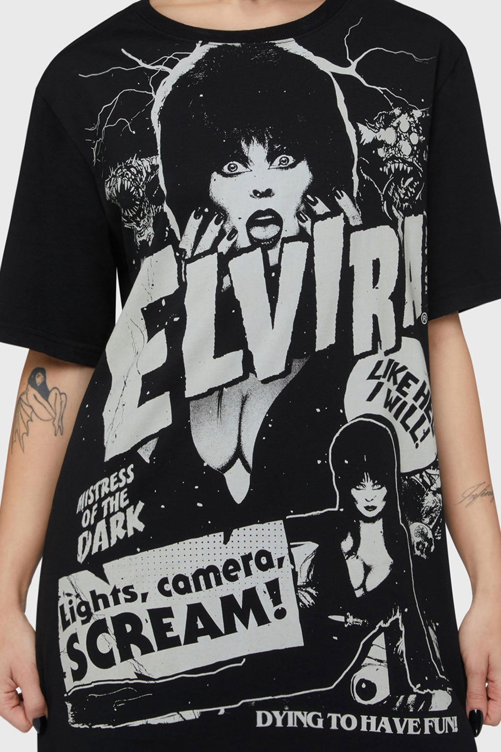 Lights Camera Scream T-Shirt