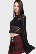 Midnight Vale Cropped Sweater