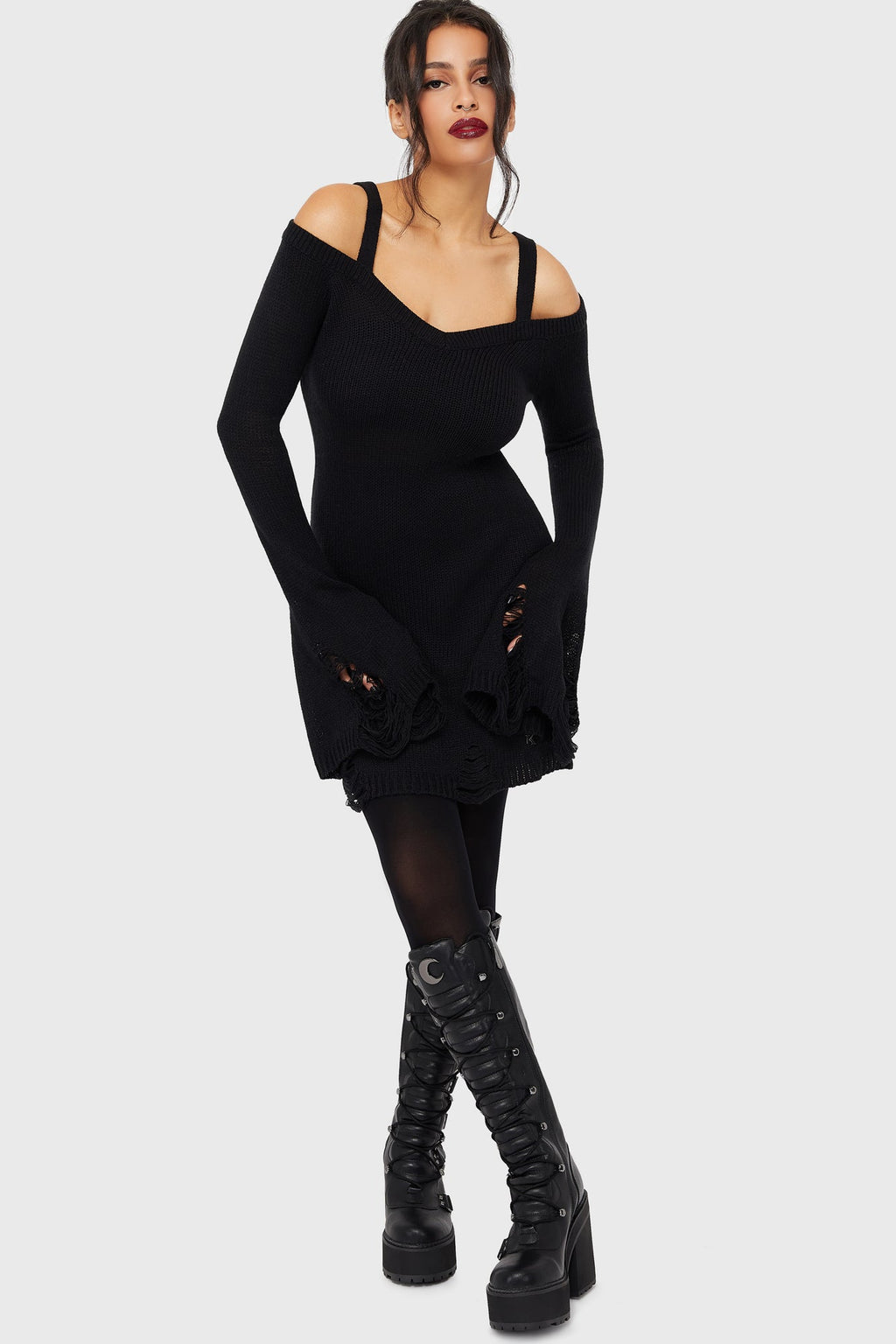 Night Widow Mini Dress