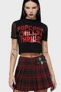 Popcorn, Chills And Thrills Baby Tee