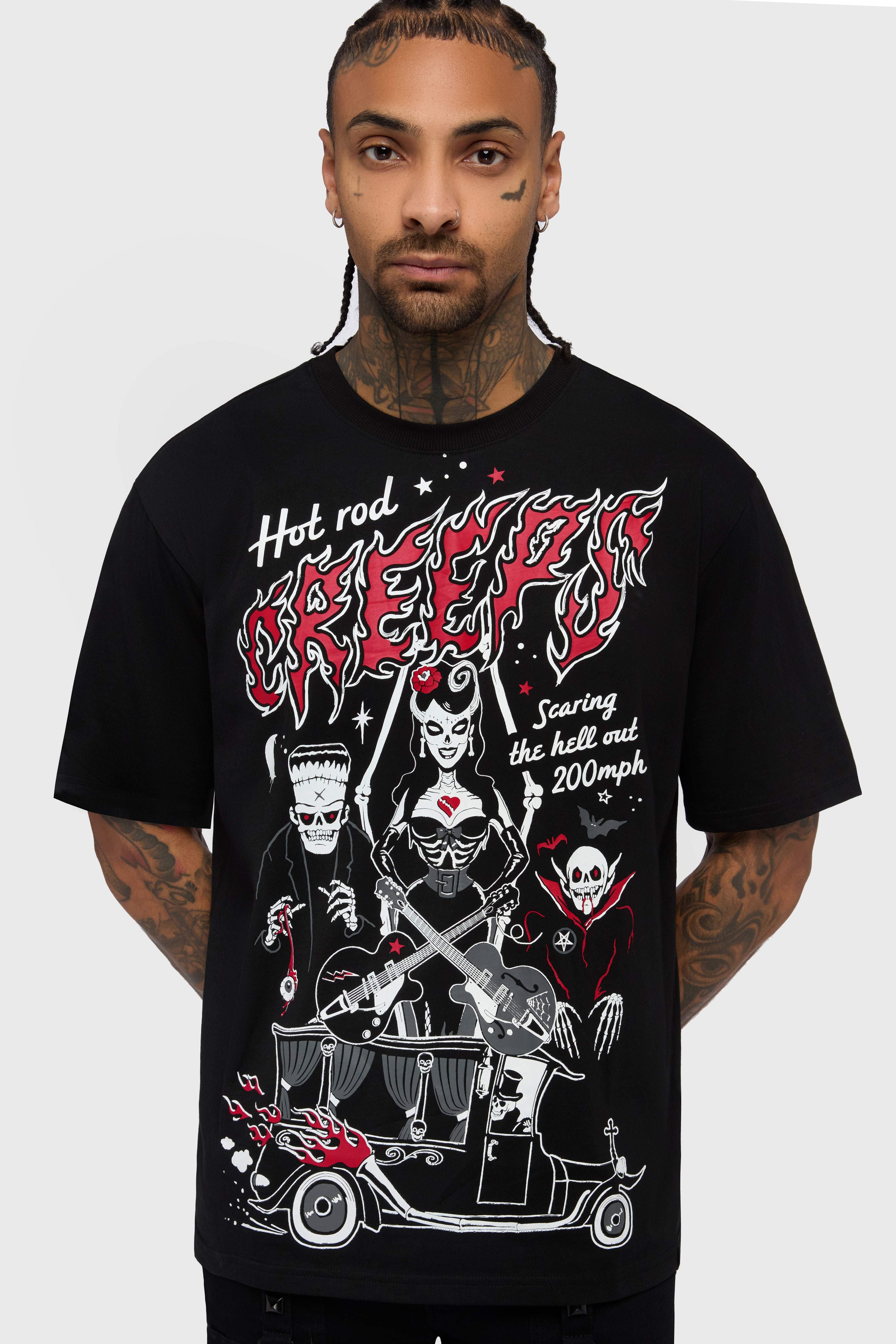 Scaring Hell Boxy T Shirt