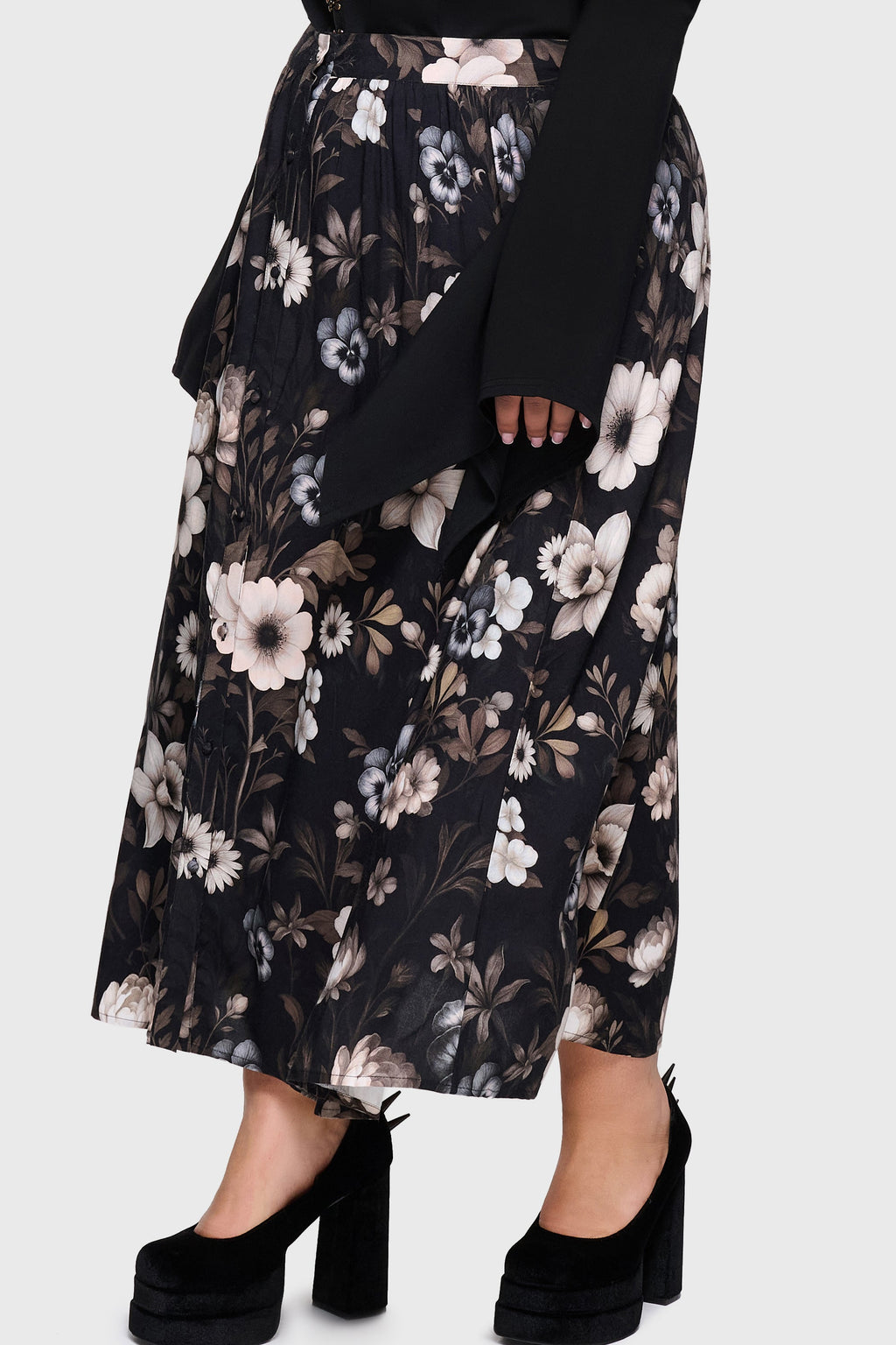 Stellar Hour Midi Skirt