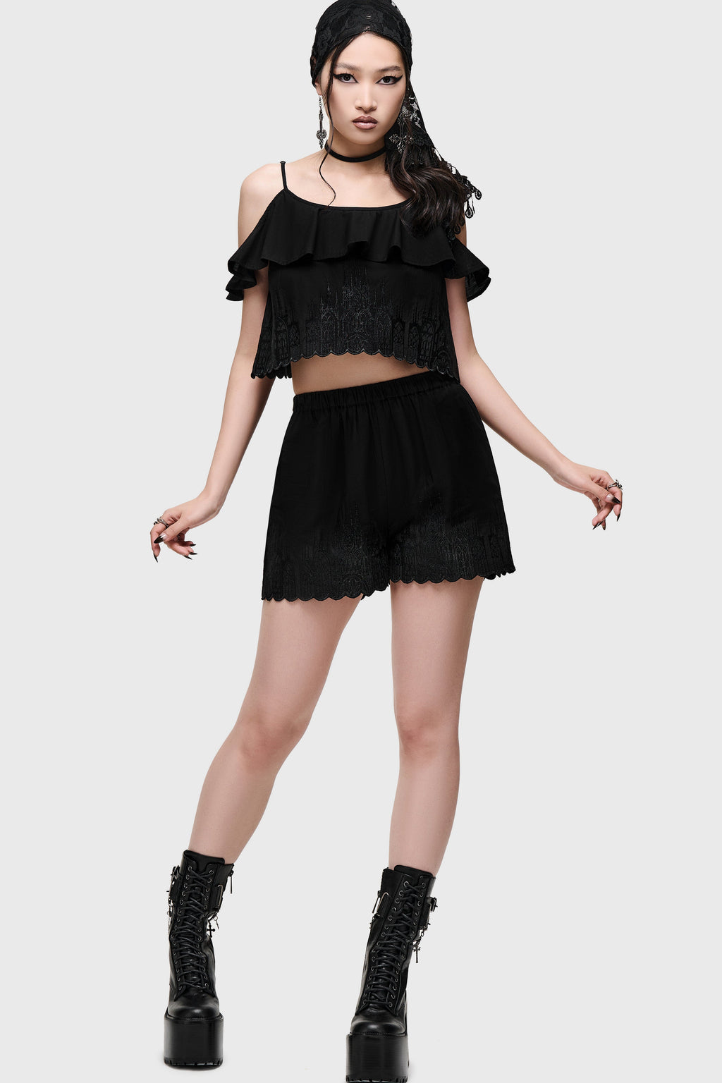 Thorned Spire Off The Shoulder Top