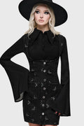 Twilight Swarm Mini Dress