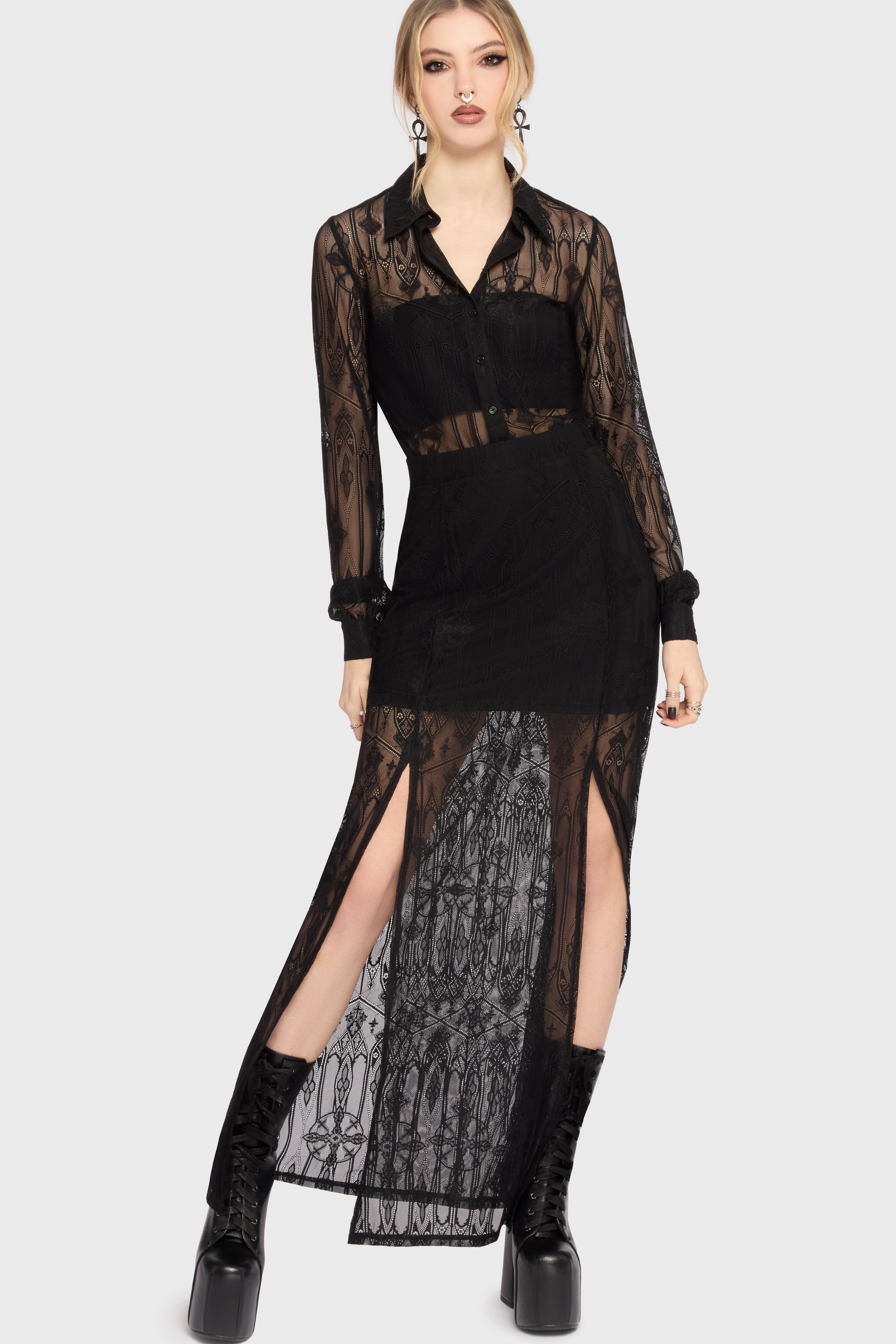 Transept Maxi Skirt