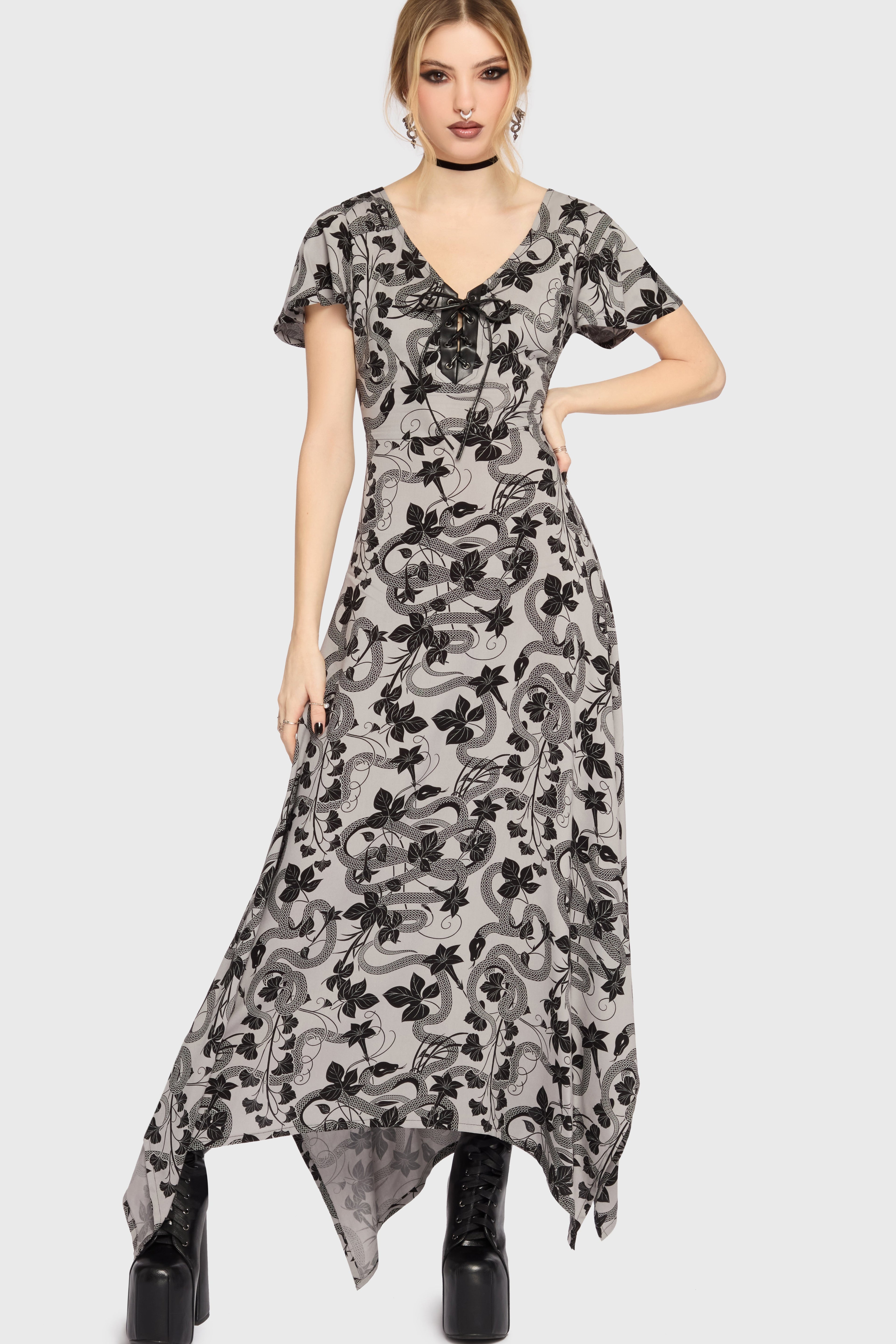 Venomous Rose Maxi Dress