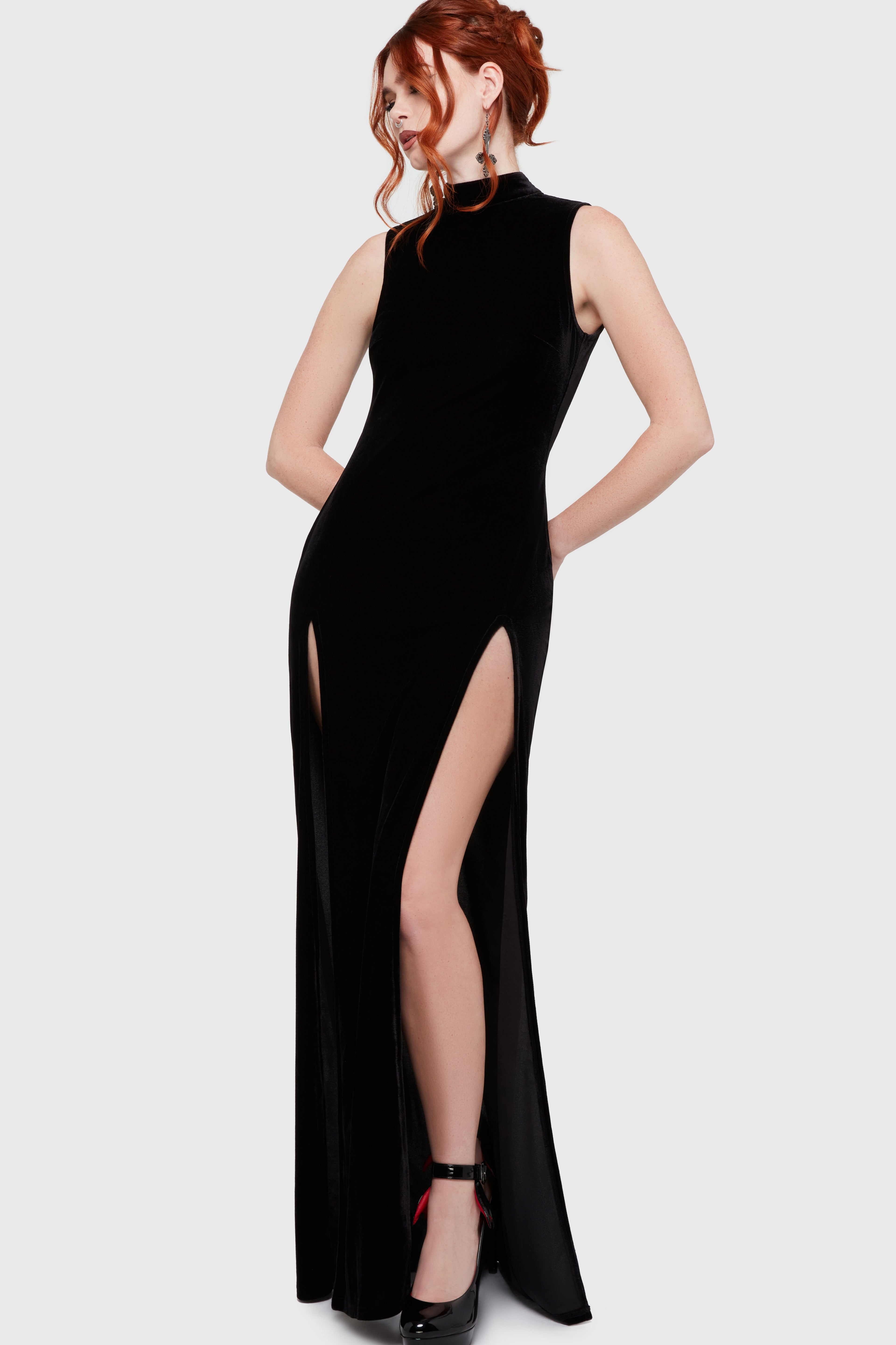 Vamp Whisper Maxi Dress