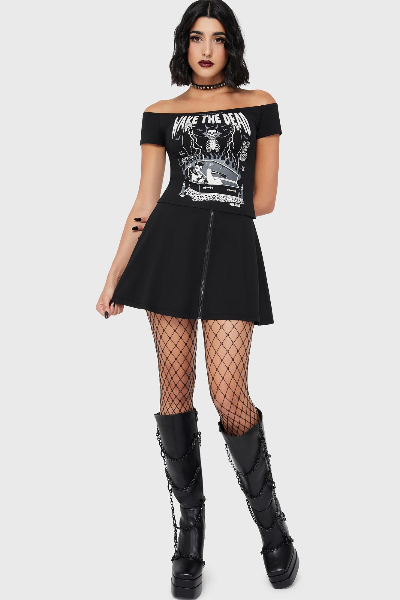 Wake The Dead Bardot Top