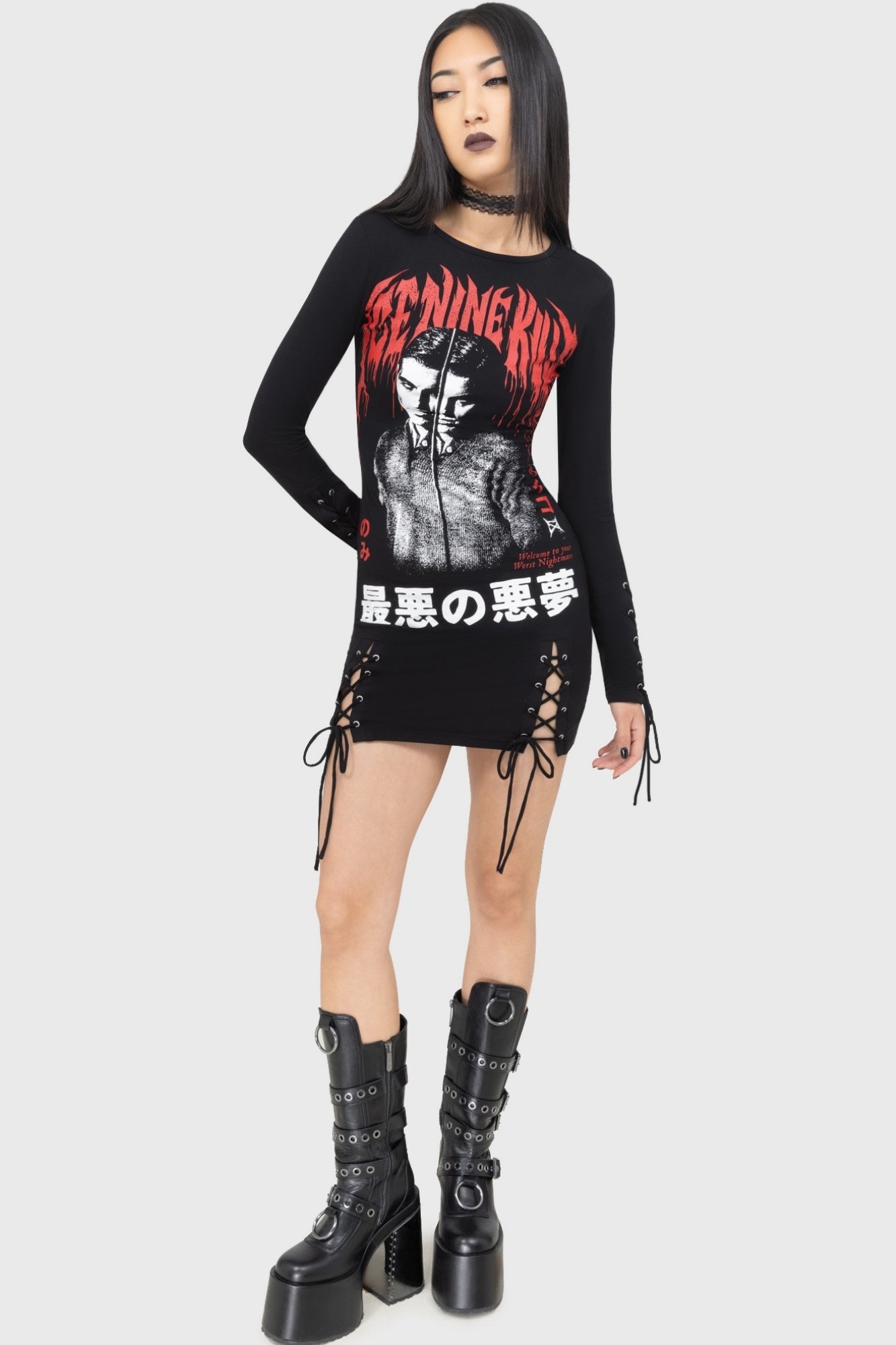 Your Worst Nightmare Mini Dress